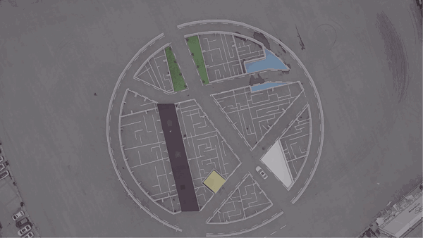 城市中央驚現(xiàn)超現(xiàn)實迷宮，竟是為“飆車”設(shè)計？