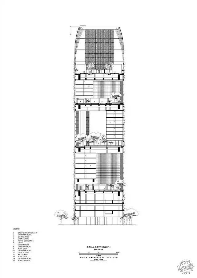 新加坡的生態(tài)建筑專業(yè)戶，又建了一個(gè)長滿綠植的酒店第9張圖片